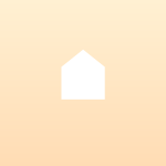 Abstract gradient with heart and house icon